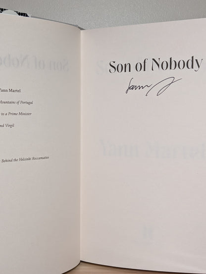 Son of Nobody by Yann Martel (Signed First Edition)