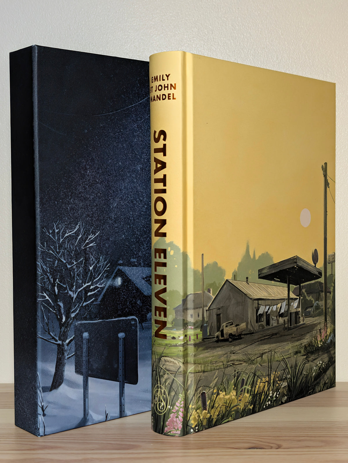 Station Eleven by Emily St John Mandel (Signed Lined Folio Slipcase Edition)