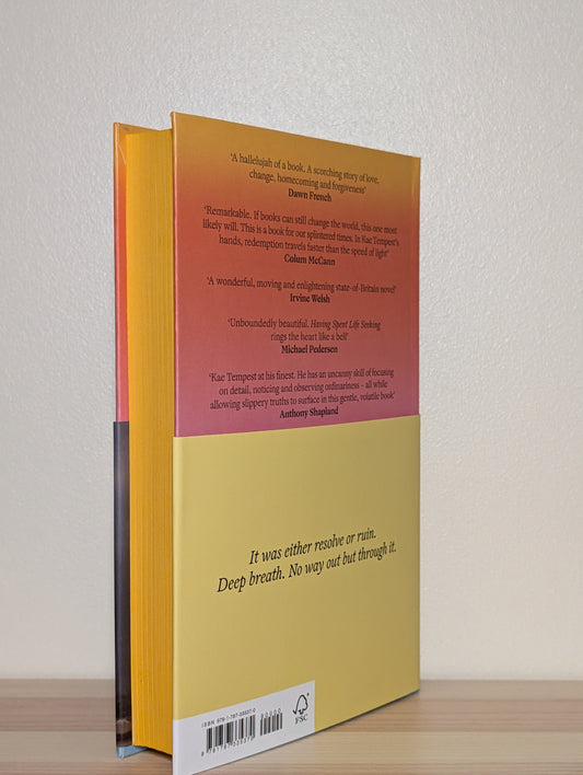 Having Spent Life Seeking by Kae Tempest (Signed First Edition with sprayed edges)