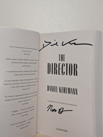 The Director by Daniel Kehlmann (Signed Paperback Edition)