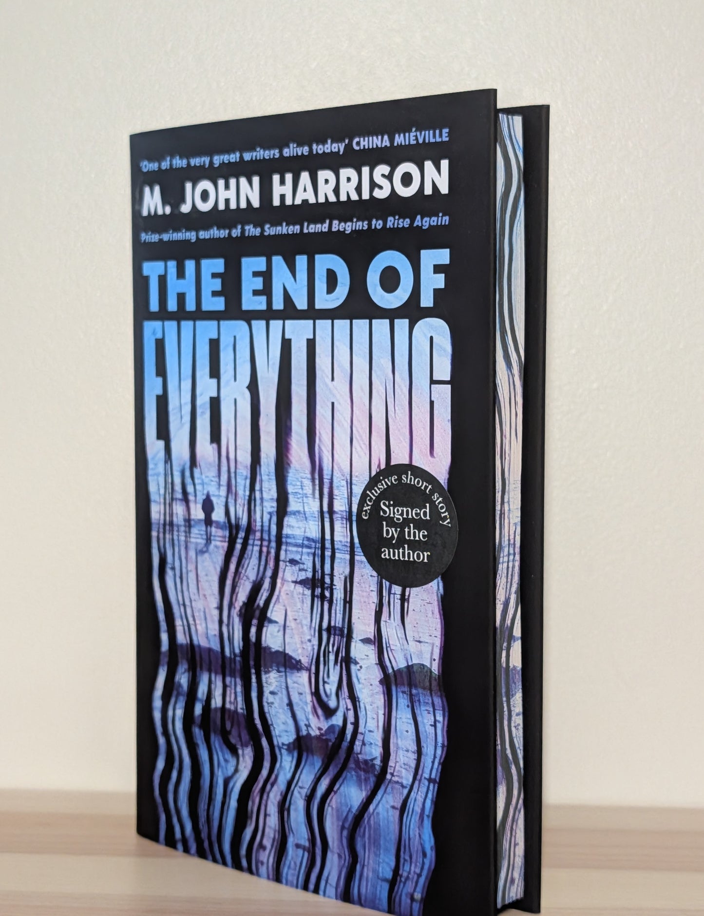 The End of Everything by M. John Harrison (Signed First Edition with sprayed edges)
