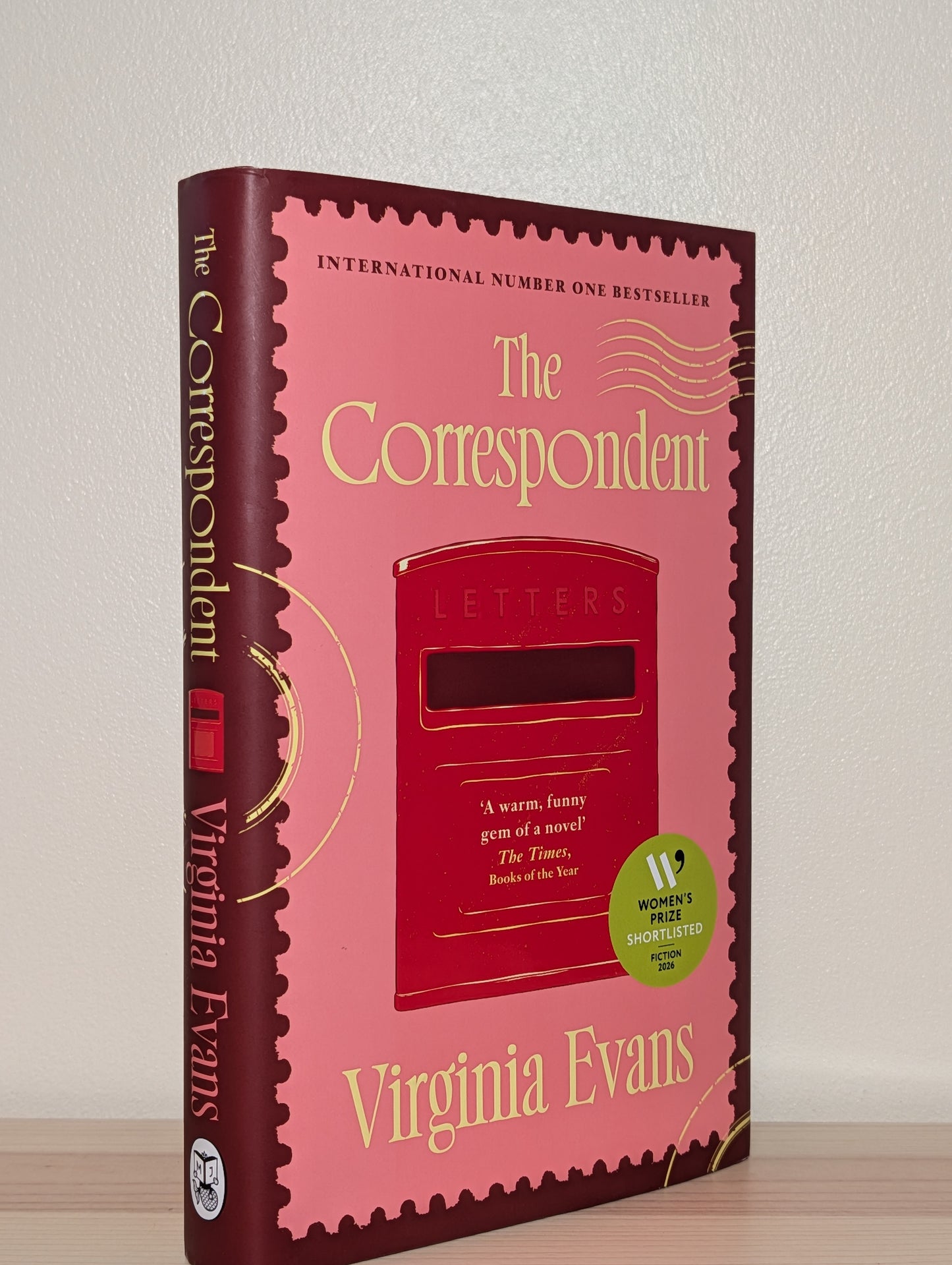 The Correspondent by Virginia Evans (Signed Dated Hardback Edition)