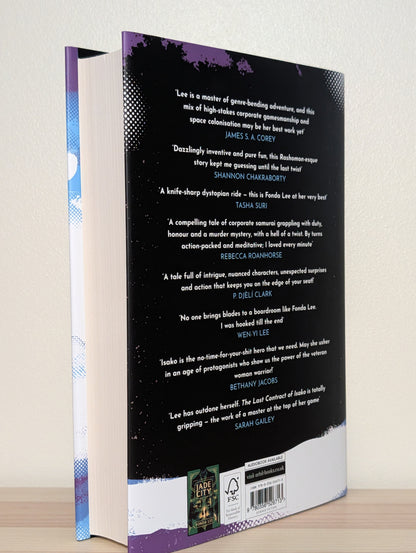 The Last Contract of Isako by Fonda Lee (Signed Lined First Edition)