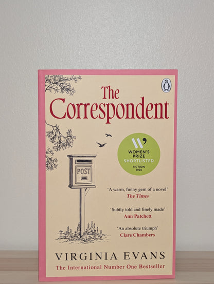 The Correspondent by Virginia Evans (Signed Paperback Edition)
