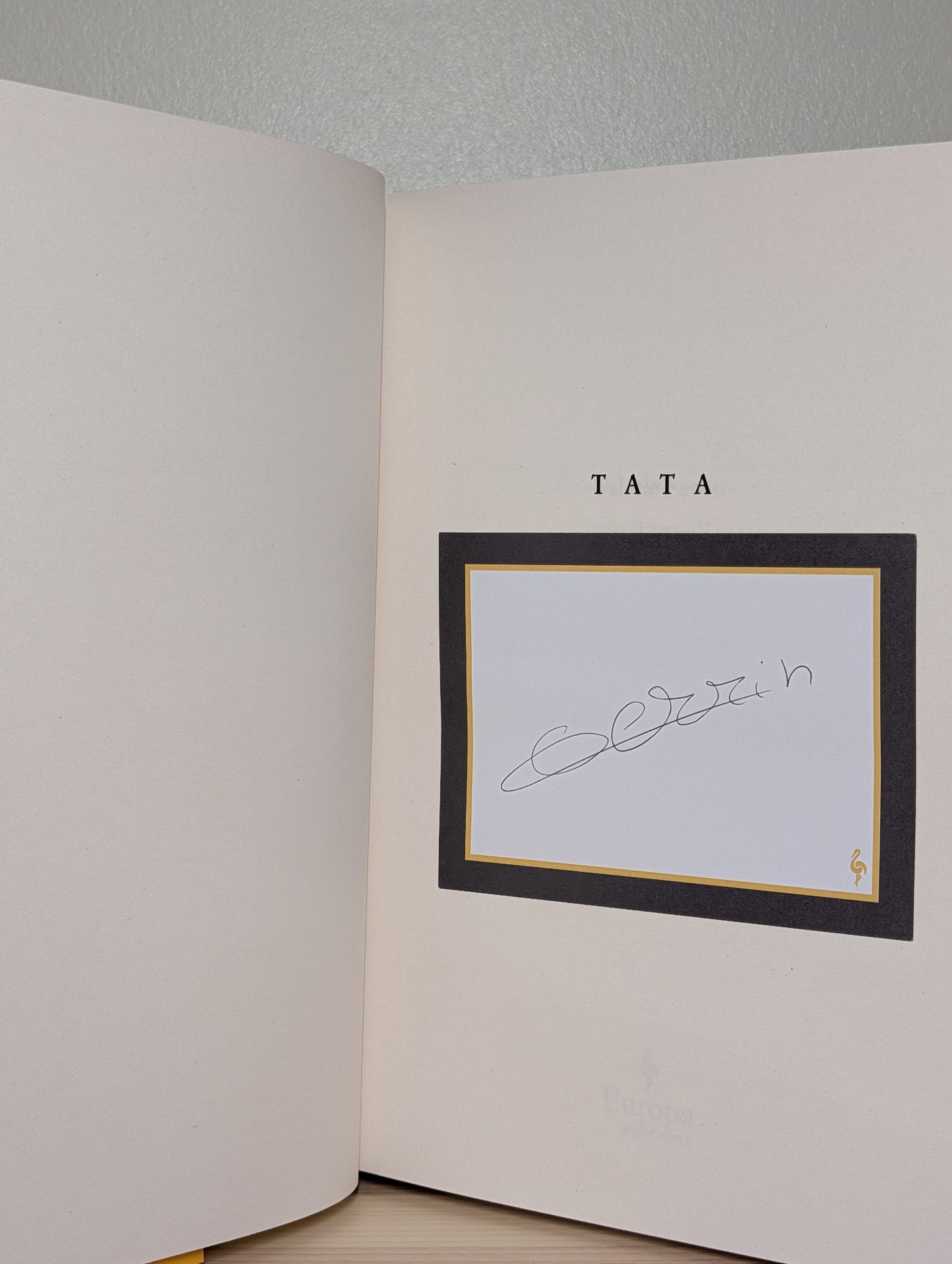 Tata by Valerie Perrin (Signed First Edition)