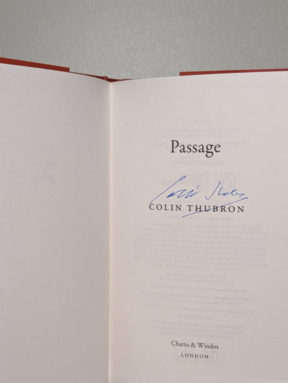 Passage by Colin Thubron (Signed First Edition)