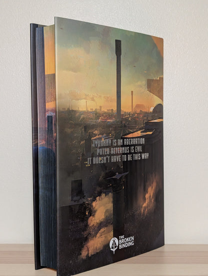 The Infinite State by Richard Swan (Signed First Edition with sprayed edges)