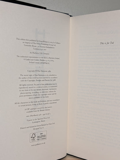 Hyperion by Dan Simmons (Sprayed edges Edition)