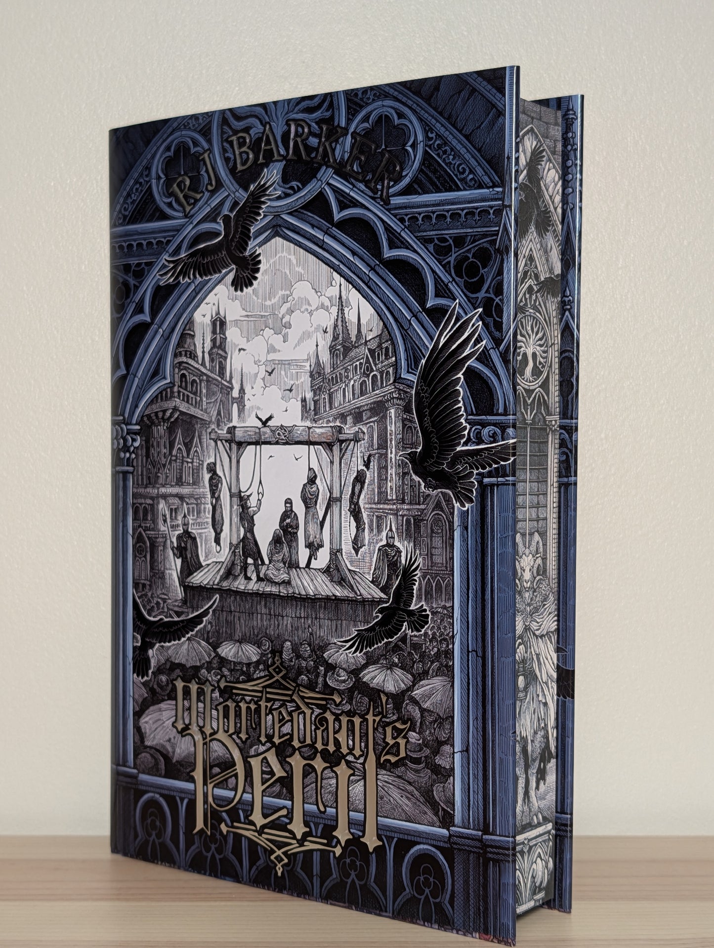 Mortedant's Peril by RJ Barker (Signed First Edition with sprayed edges)