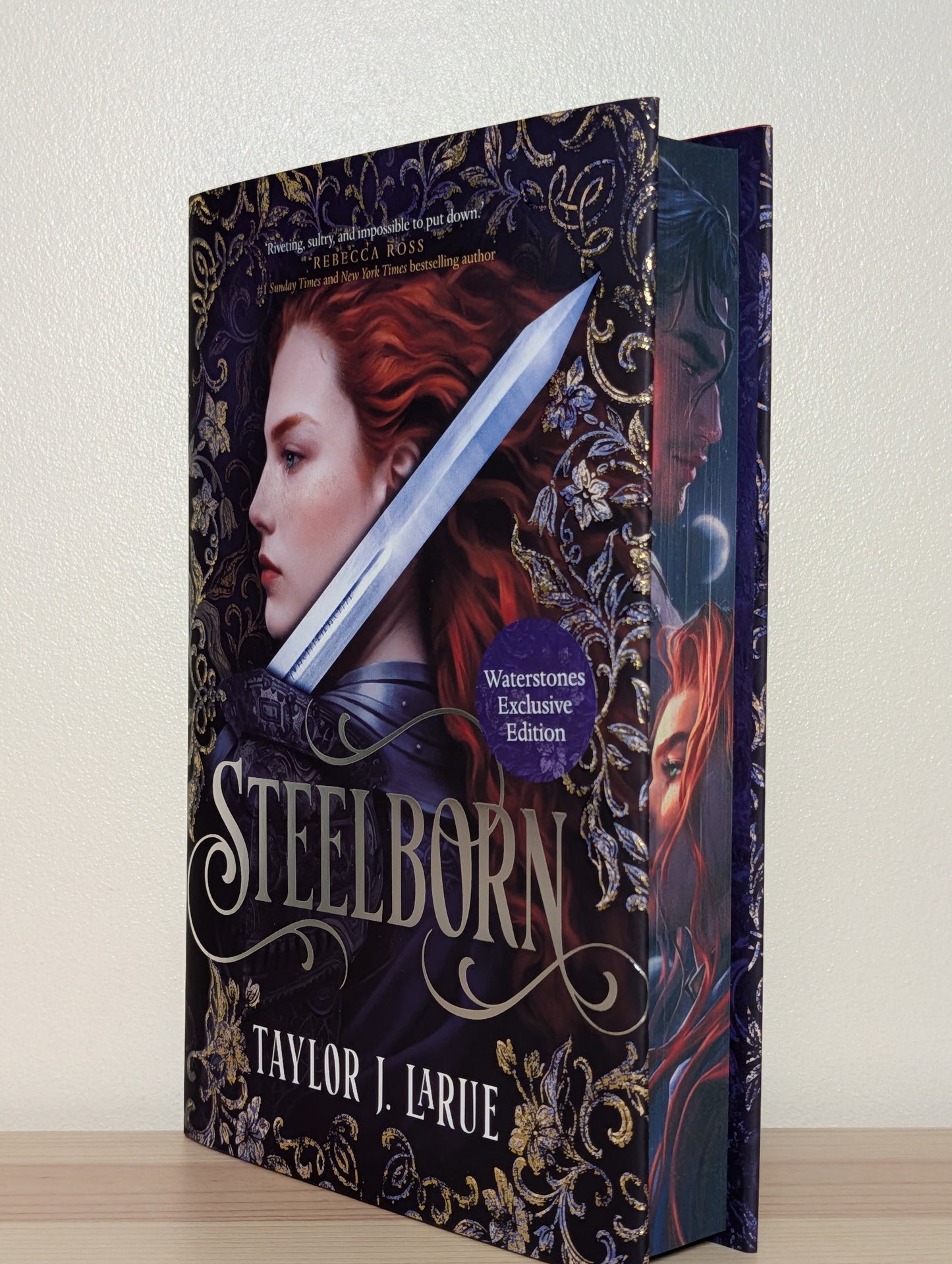 Steelborn by Taylor J. LaRue (First Edition with sprayed edges)