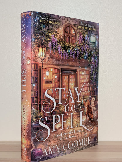 Stay for a Spell by Amy Coombe (Signed Stamped First Edition)