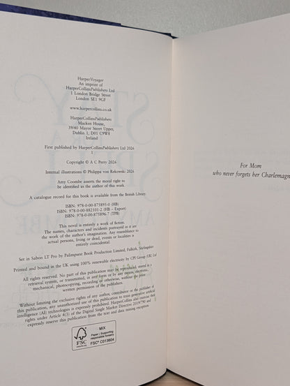 Stay for a Spell by Amy Coombe (Signed Stamped First Edition)