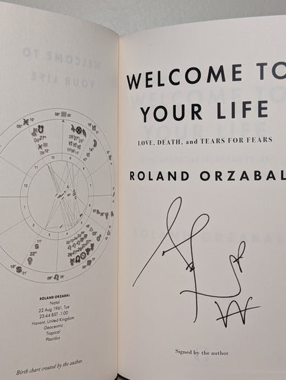 Welcome to Your Life by Roland Orzabal (Signed First Edition)