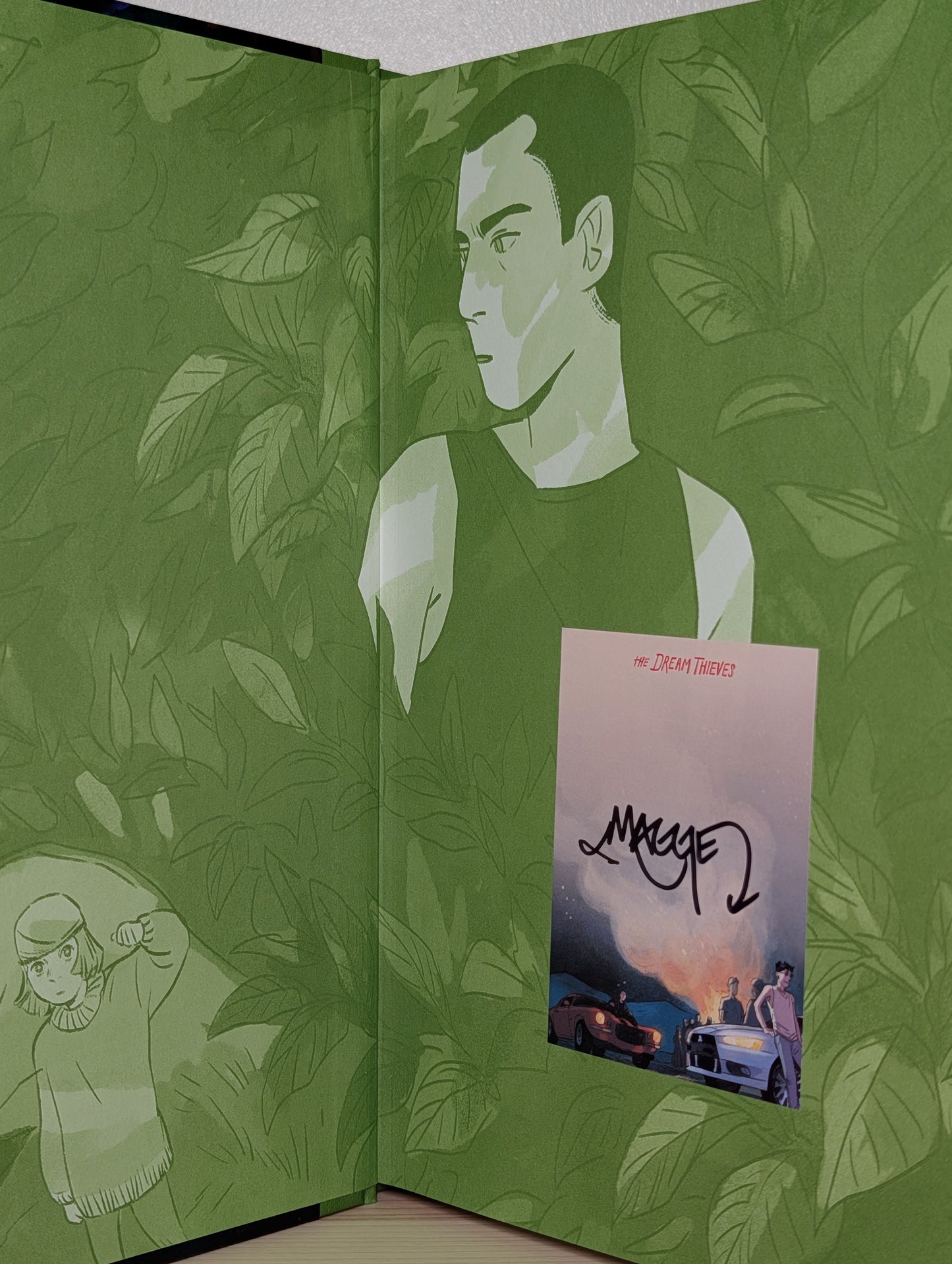 The Dream Thieves: graphic novel by Maggie Stiefvater (Signed First Edition)