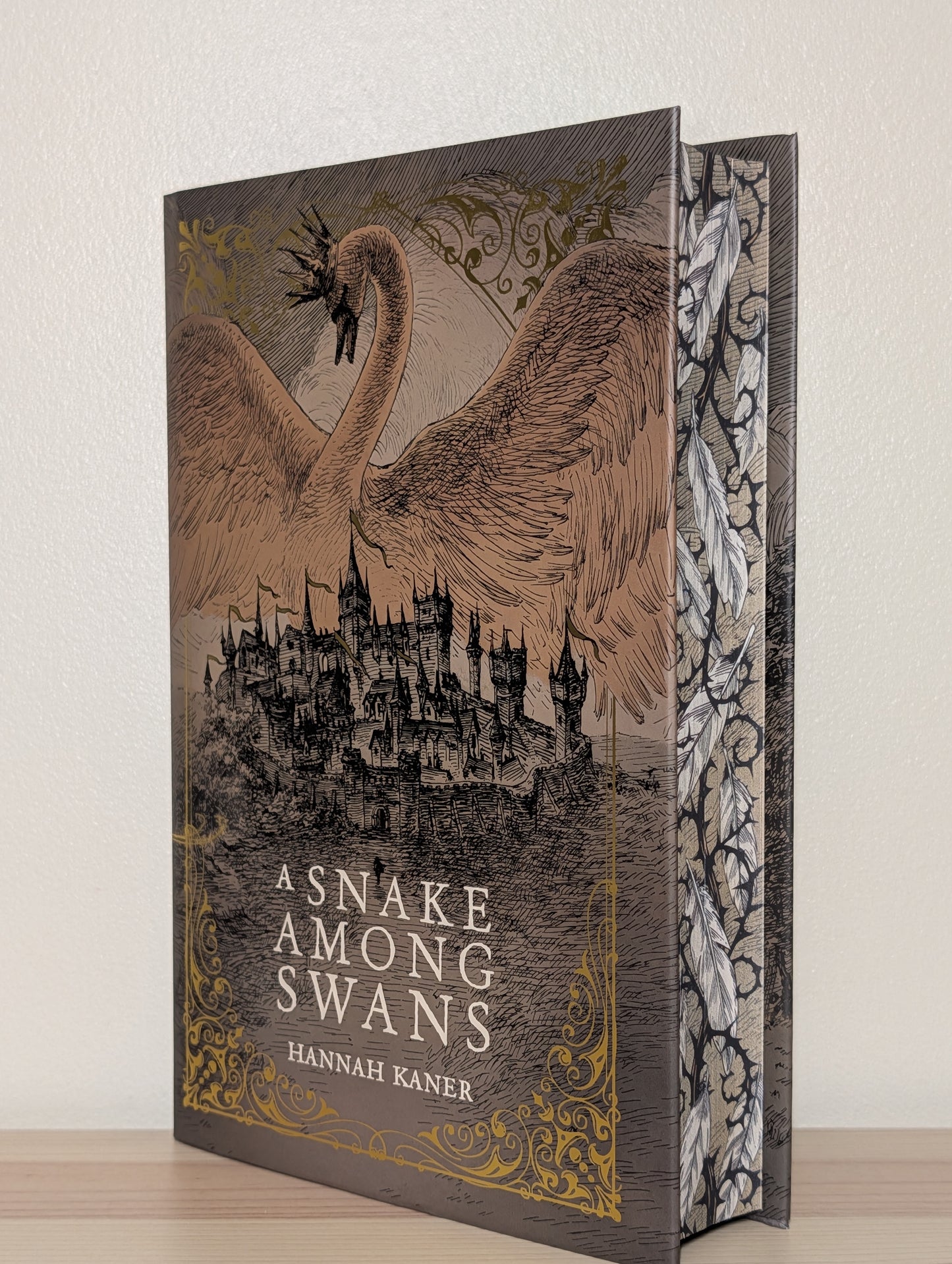 A Snake Among Swans by Hannah Kaner (Special Edition with sprayed edges)
