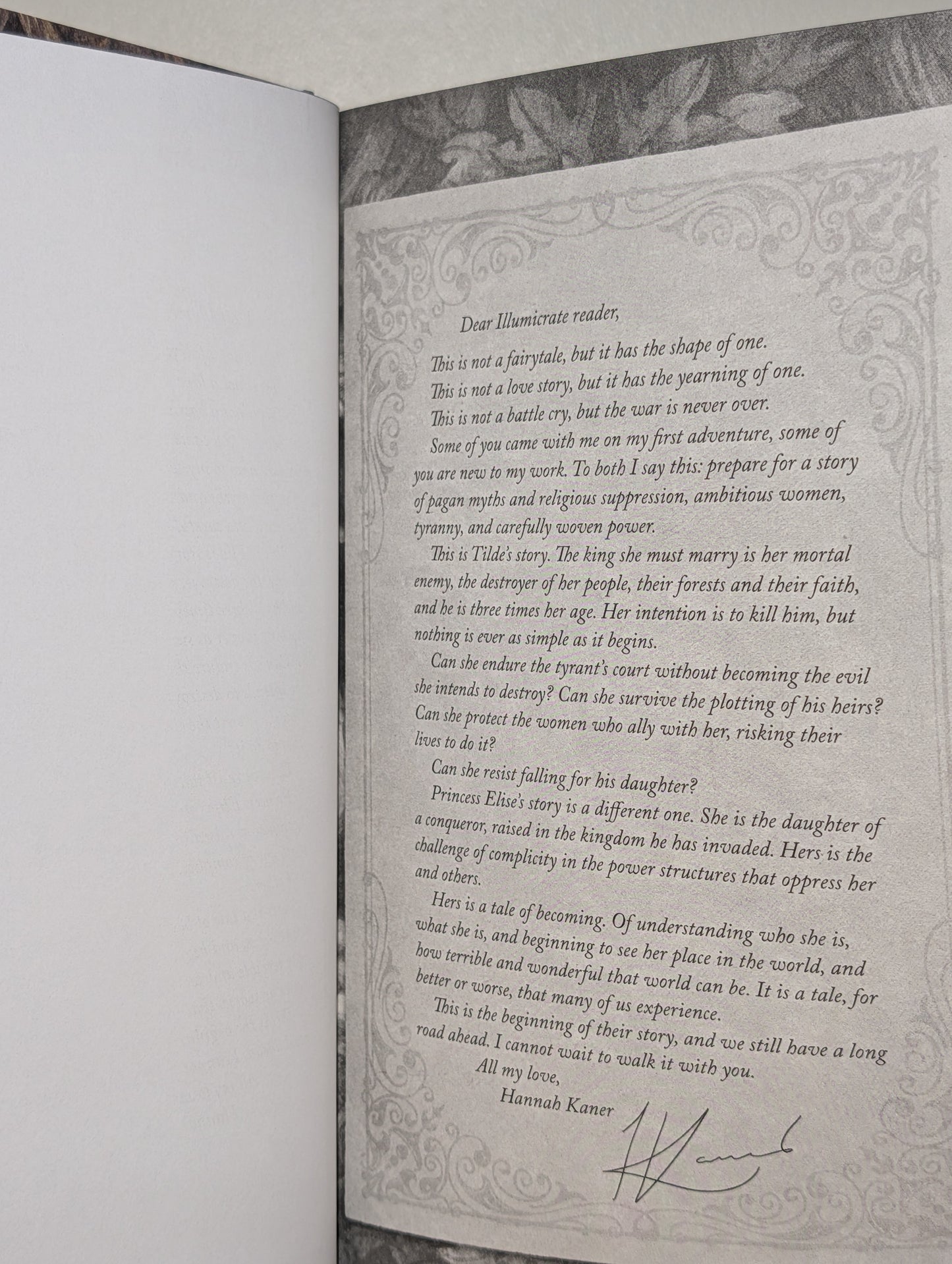 A Snake Among Swans by Hannah Kaner (Special Edition with sprayed edges)