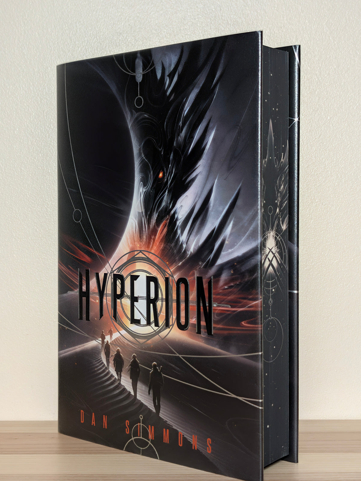 Hyperion by Dan Simmons (Deluxe Edition with sprayed edges)