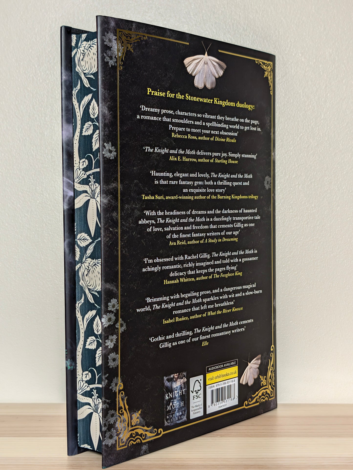 The Knave and the Moon by Rachel Gillig (First Edition with sprayed edges)