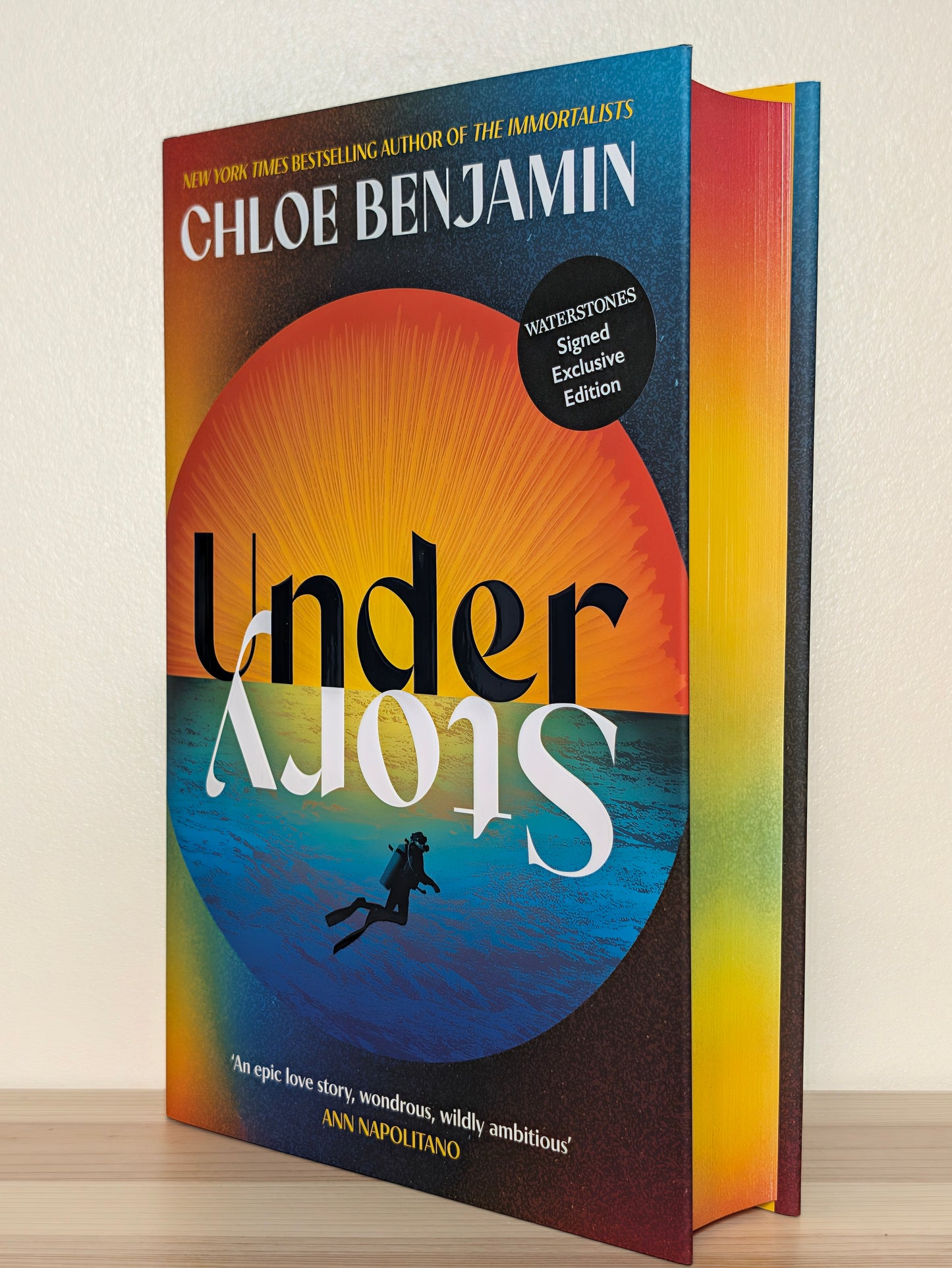 Under Story by Chloe Benjamin (Signed First Edition with sprayed edges)