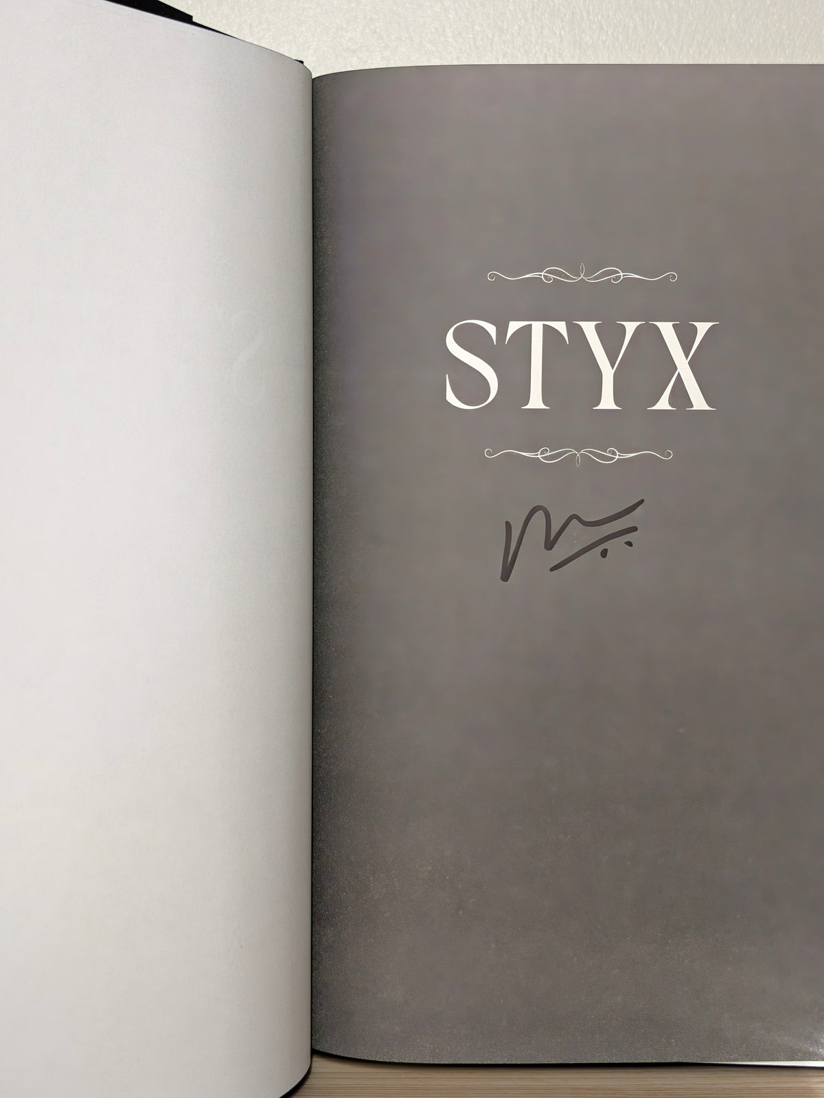 Styx by Nikita Gill (Signed First Edition with sprayed edges)