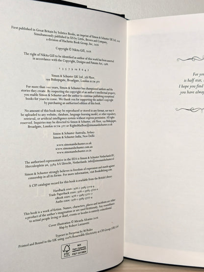 Styx by Nikita Gill (Signed First Edition with sprayed edges)