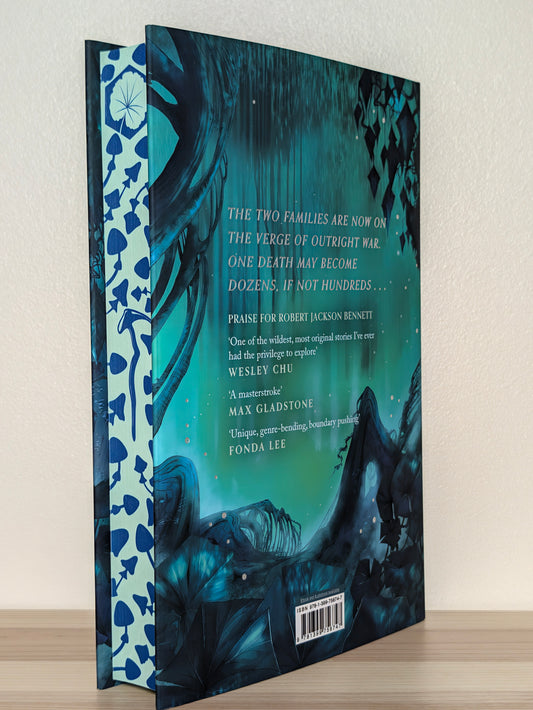 A Trade of Blood by Robert Jackson Bennett (Signed First Edition with sprayed edges)