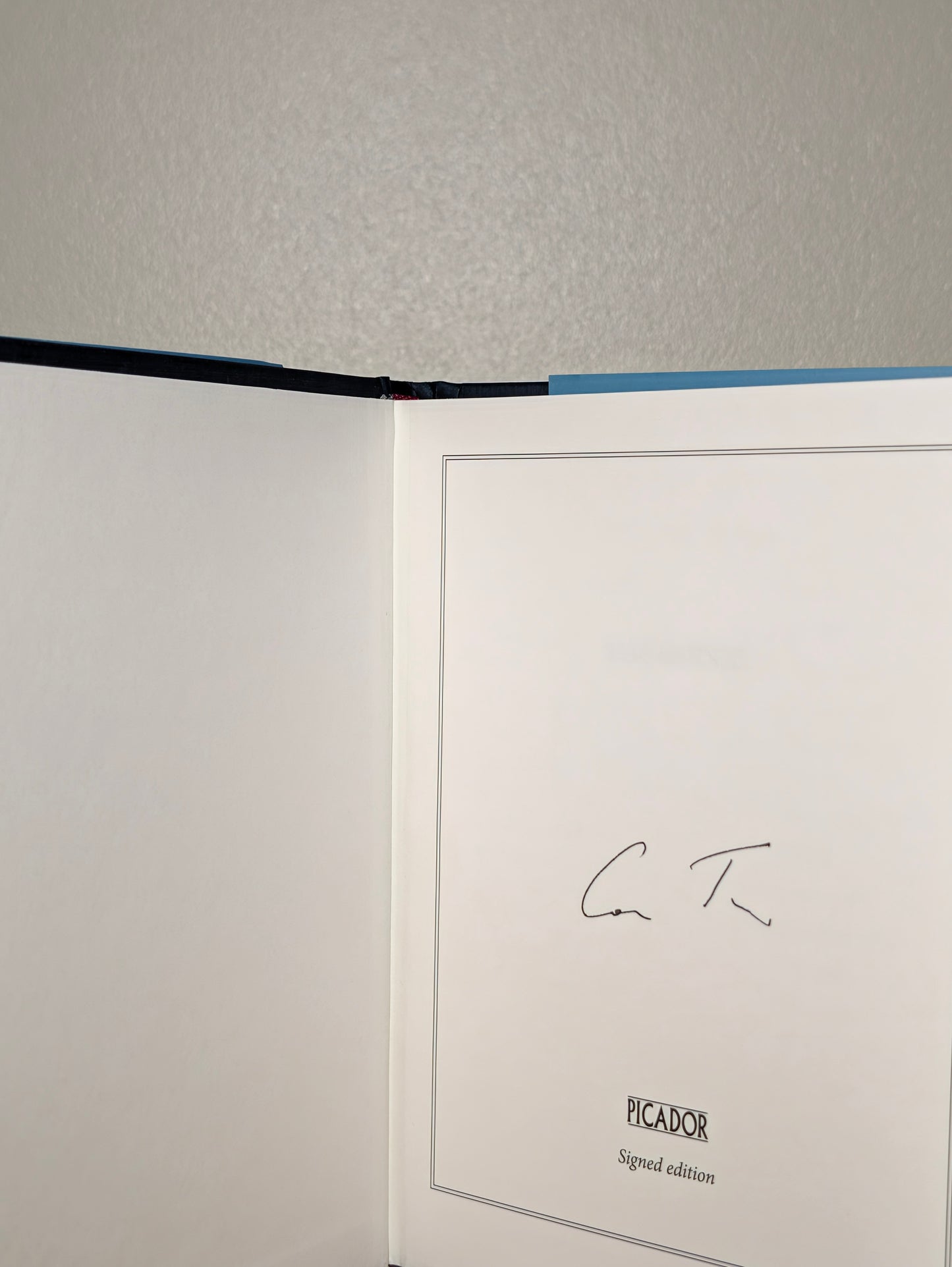 The Bridge by Colm Toibin (Signed First Edition)
