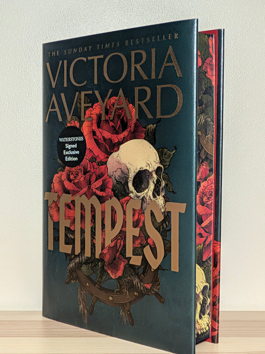 Tempest by Victoria Aveyard (Signed First Edition with sprayed edges)