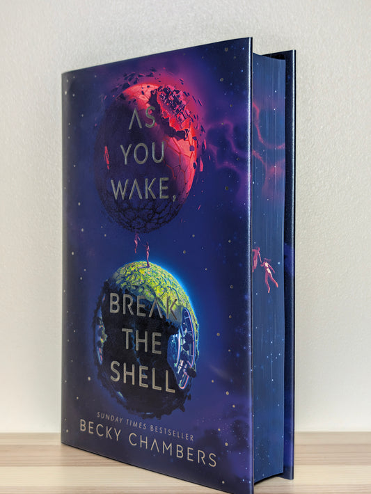 As You Wake, Break the Shell by Becky Chambers (Signed First Edition with sprayed edges) - Fialta Books