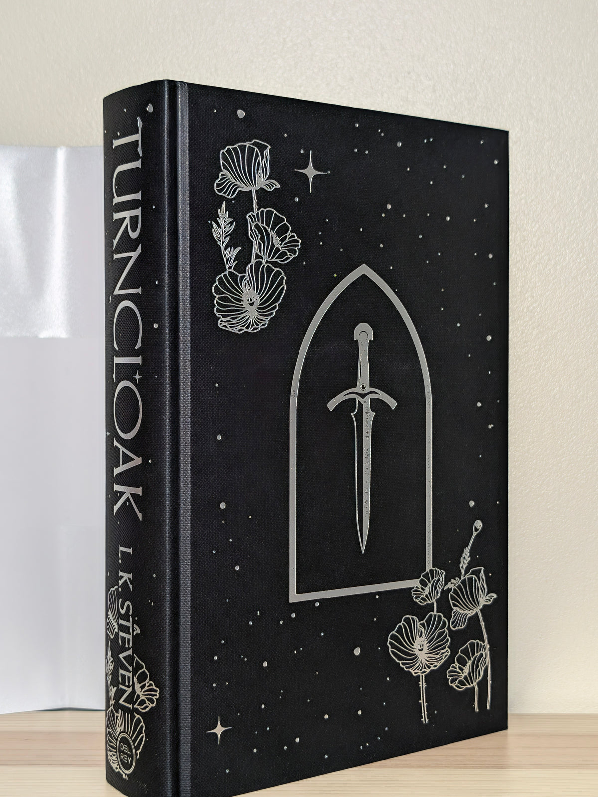 Turncloak by L. K. Steven (Signed First Edition with sprayed edges)
