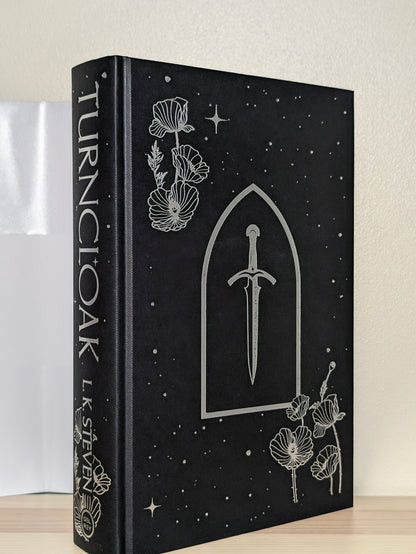 Turncloak by L. K. Steven (Signed First Edition with sprayed edges)