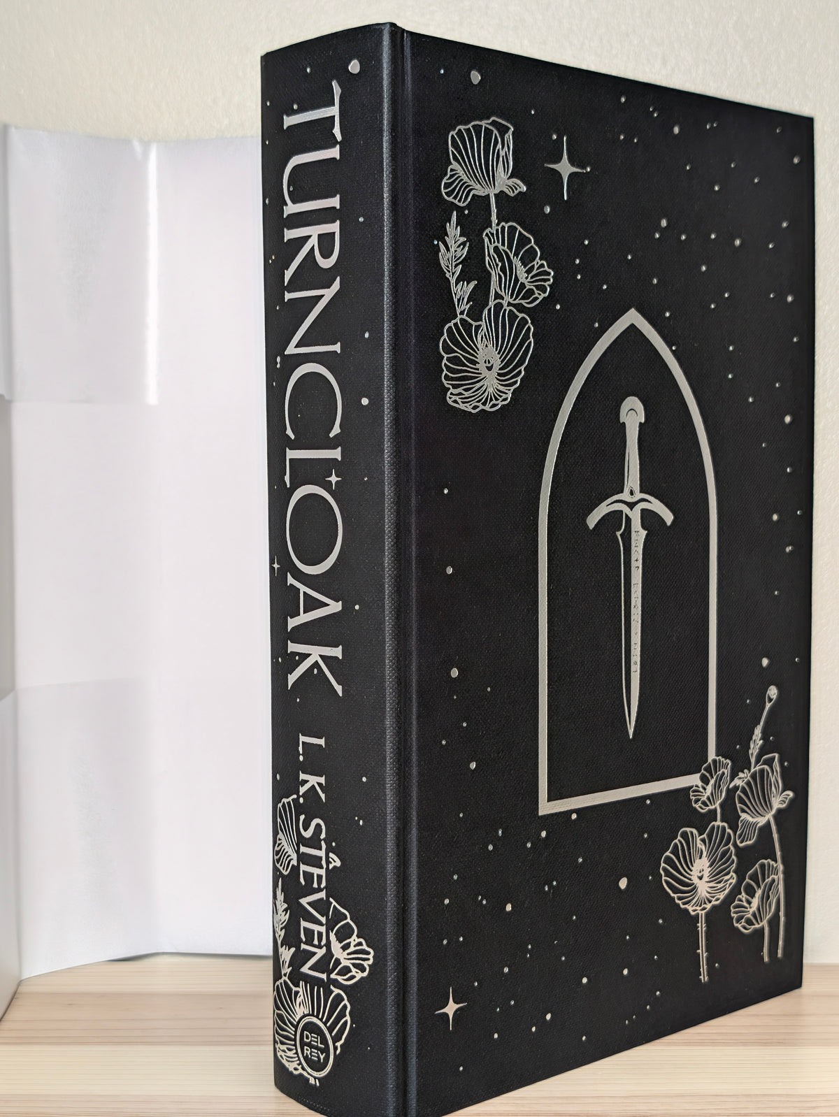 Turncloak by L. K. Steven (Signed First Indie Edition with sprayed edges)