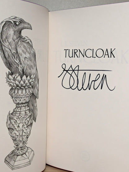 Turncloak by L. K. Steven (Signed First Indie Edition with sprayed edges)