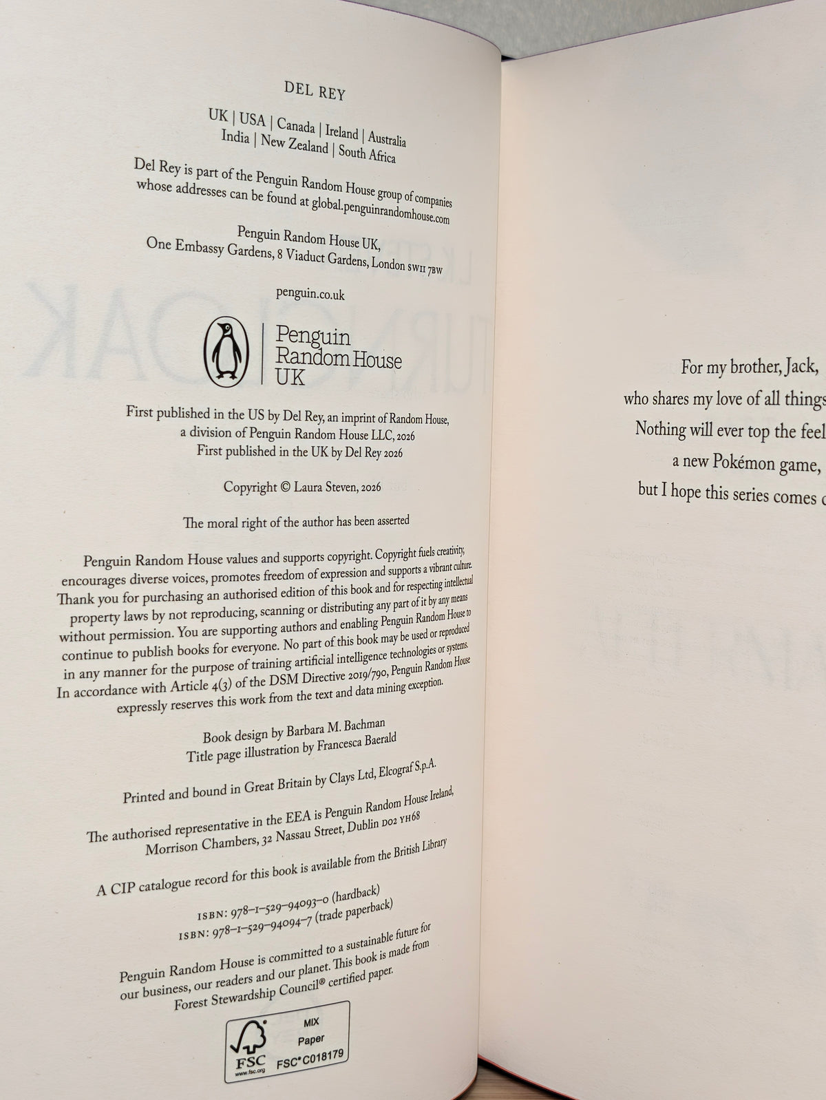 Turncloak by L. K. Steven (Signed First Indie Edition with sprayed edges)