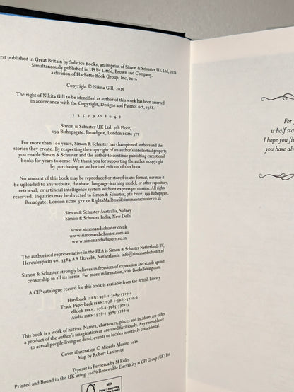 Styx by Nikita Gill (Signed Numbered First Edition with sprayed edges)