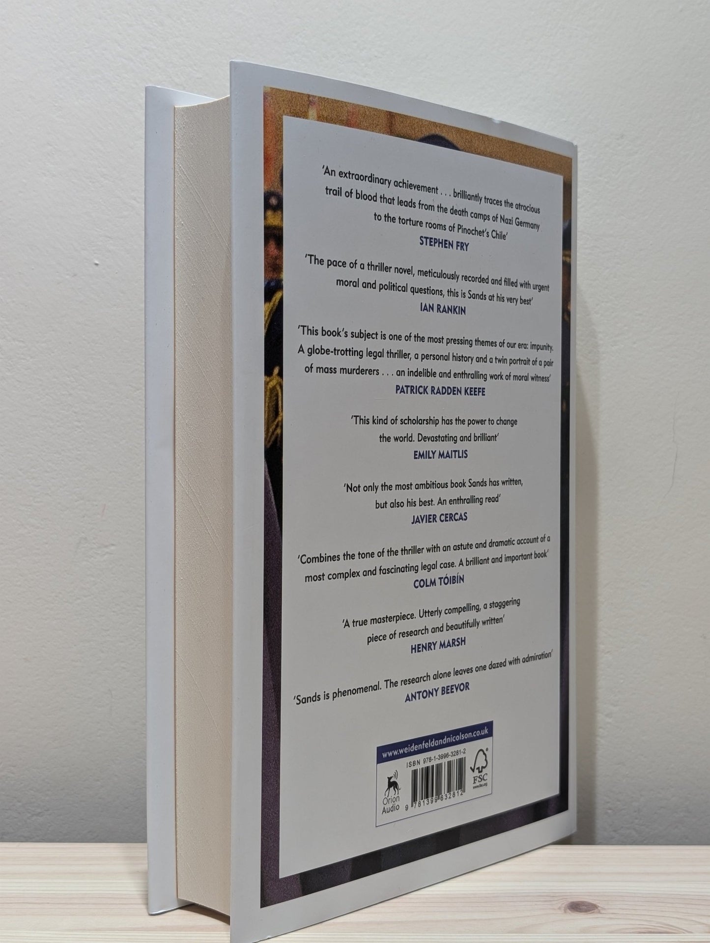 38 Londres Street: On Pinochet in London and a Nazi in Patagonia by Philippe Sands (Signed First Edition) - Fialta Books