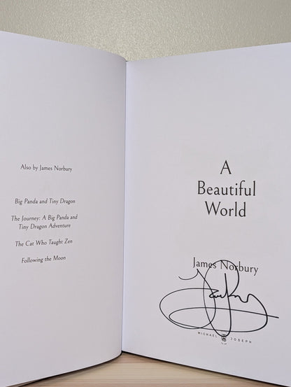 A Beautiful World by James Norbury (Signed First Edition) - Fialta Books