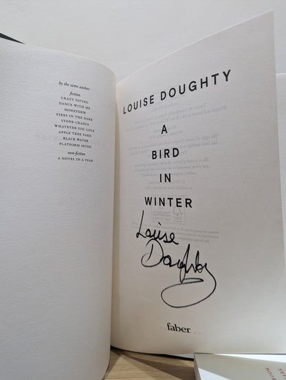 A Bird in Winter by Louise Doughty (Signed First Edition) - Fialta Books