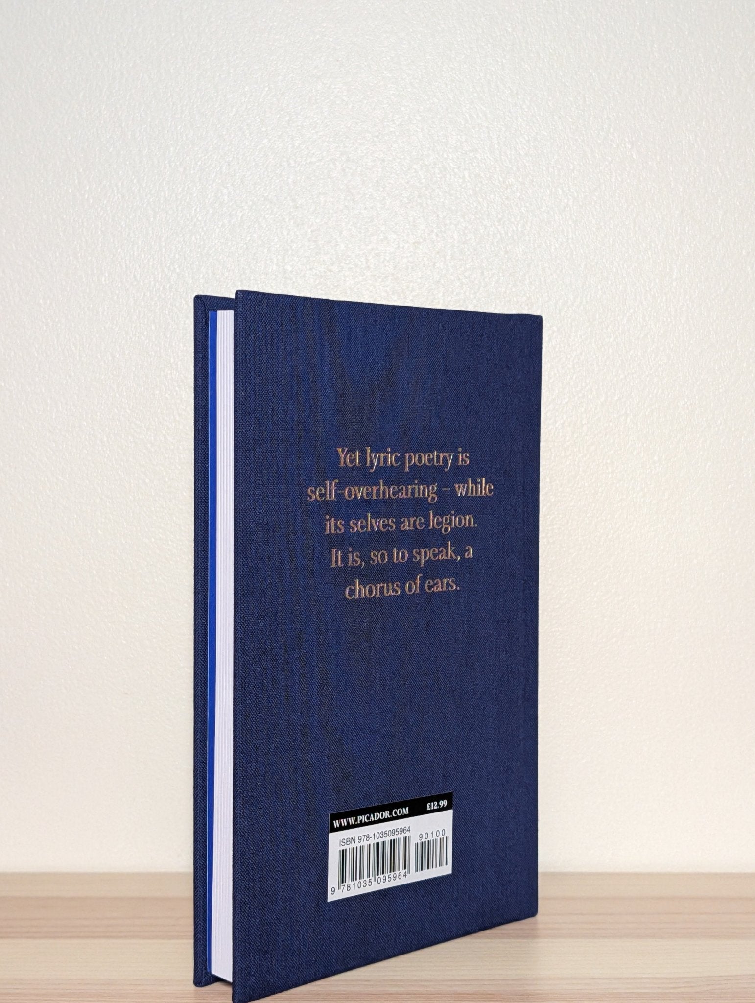 A Chorus of Ears by Denise Riley (Signed First Edition) - Fialta Books