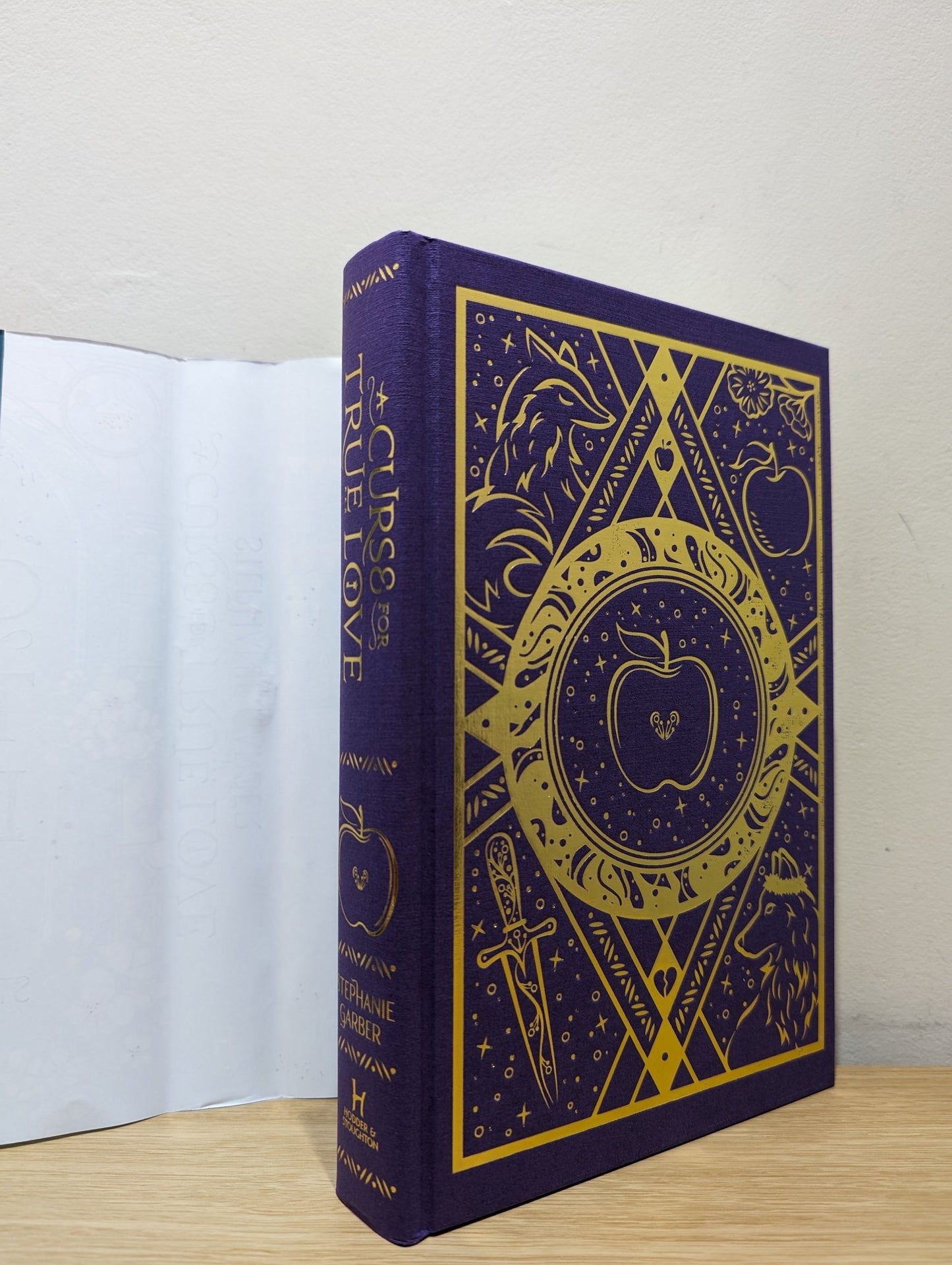 A Curse For True Love by Stephanie Garber (Signed Apple Cover) - Fialta Books