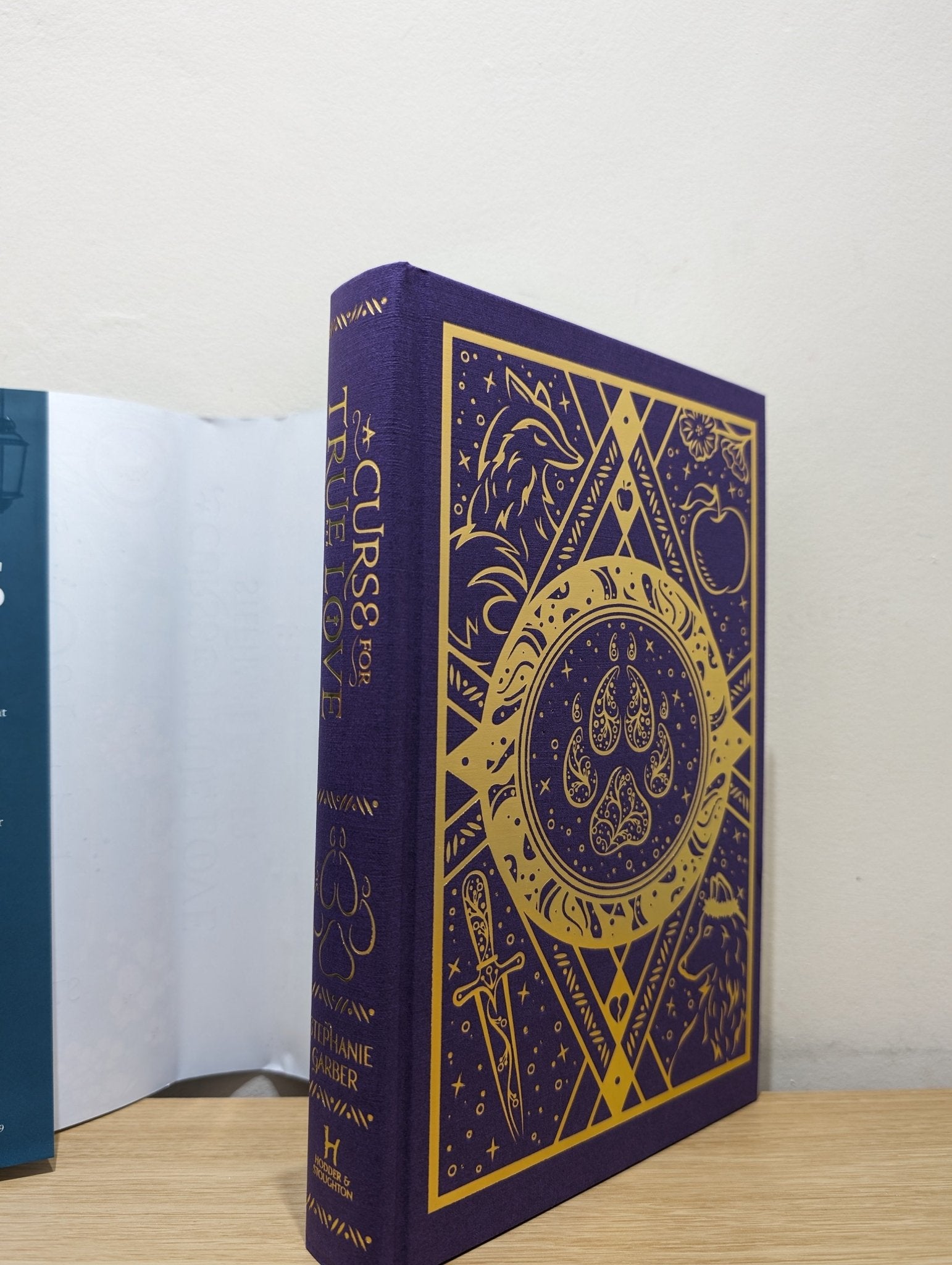 A Curse For True Love by Stephanie Garber (Signed Paw Cover) - Fialta Books