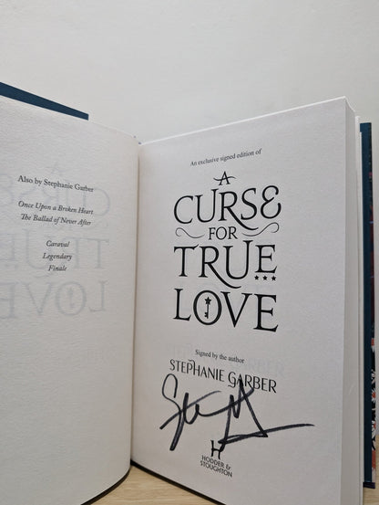 A Curse For True Love by Stephanie Garber (Signed Paw Cover) - Fialta Books