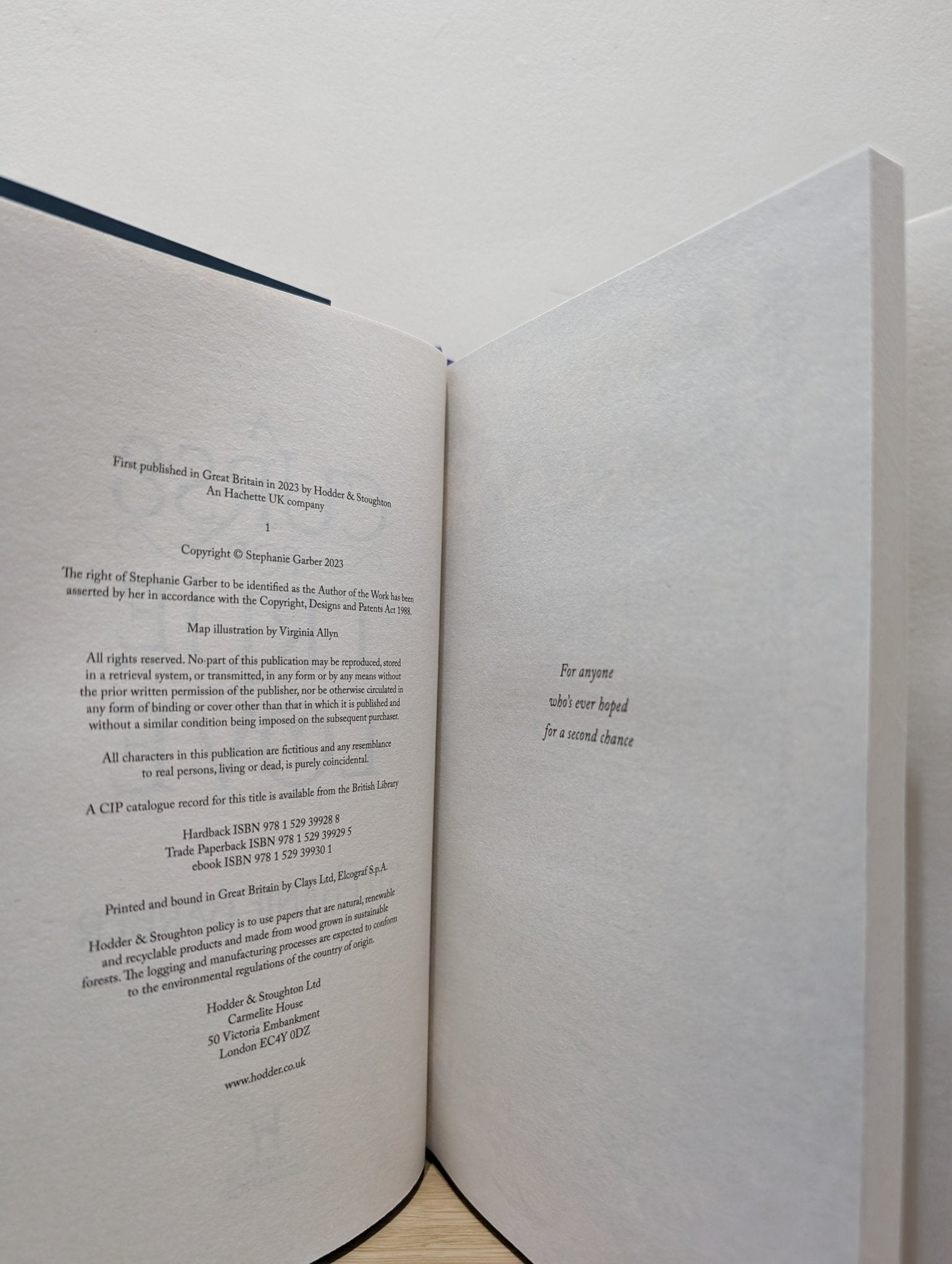 A Curse For True Love by Stephanie Garber (Signed Wolf Cover) - Fialta Books