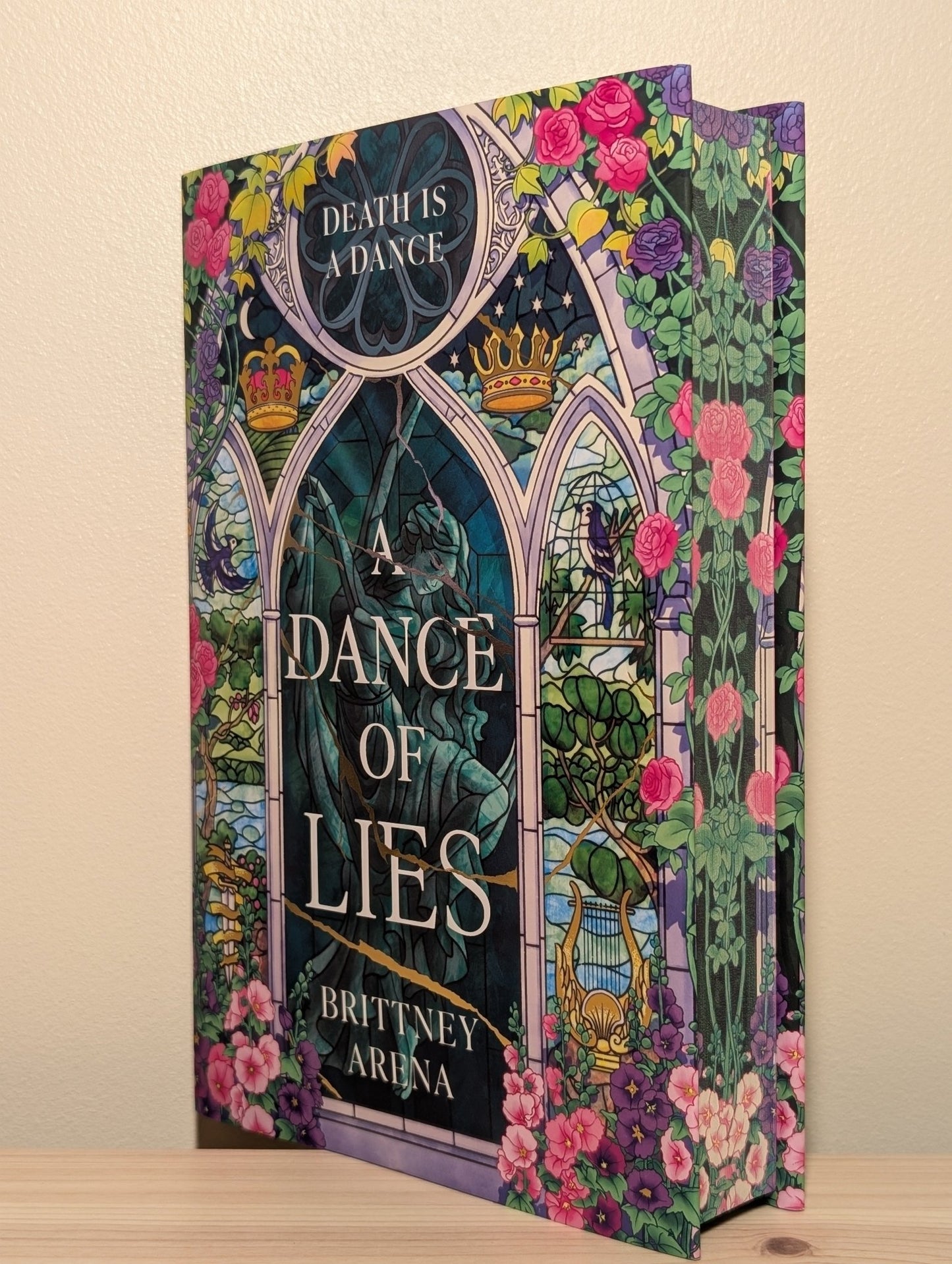 A Dance of Lies by Brittney Arena (Special First Edition with sprayed edges) - Fialta Books