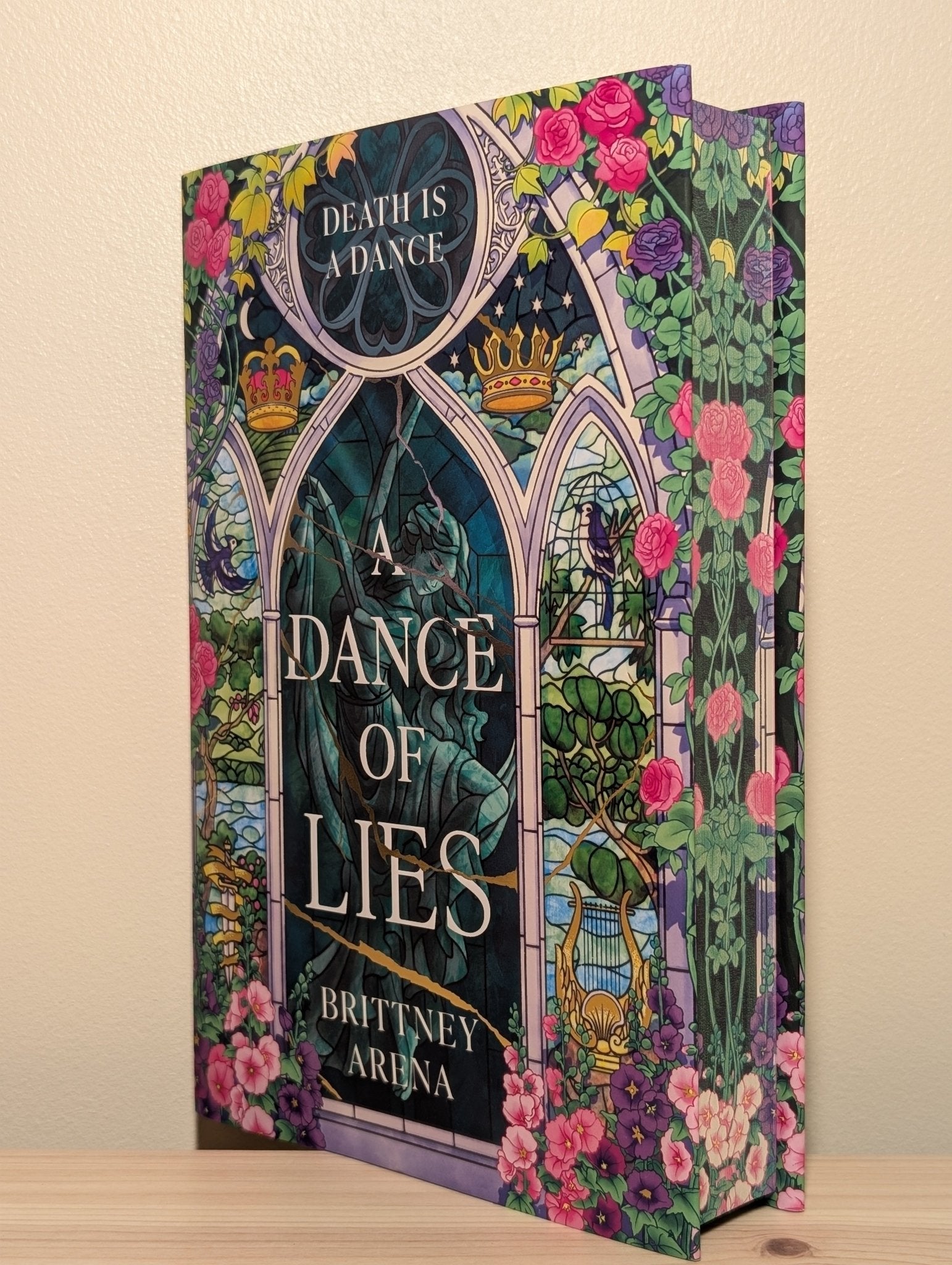 A Dance of Lies by Brittney Arena (Special First Edition with sprayed edges) - Fialta Books