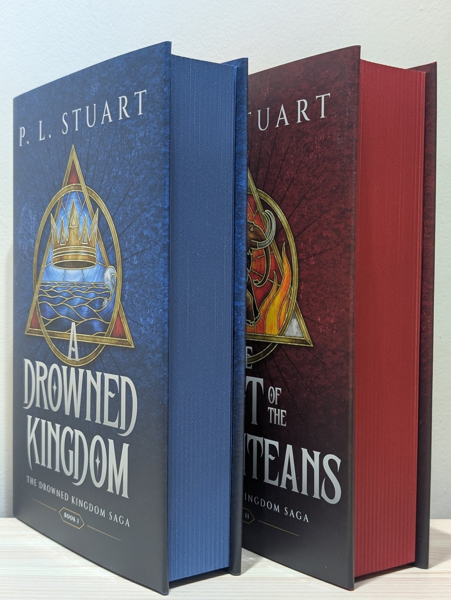 A Drowned Kingdom; The Last of the Atalanteans by P.L. Stuart (Signed Edition with sprayed edges) - Fialta Books