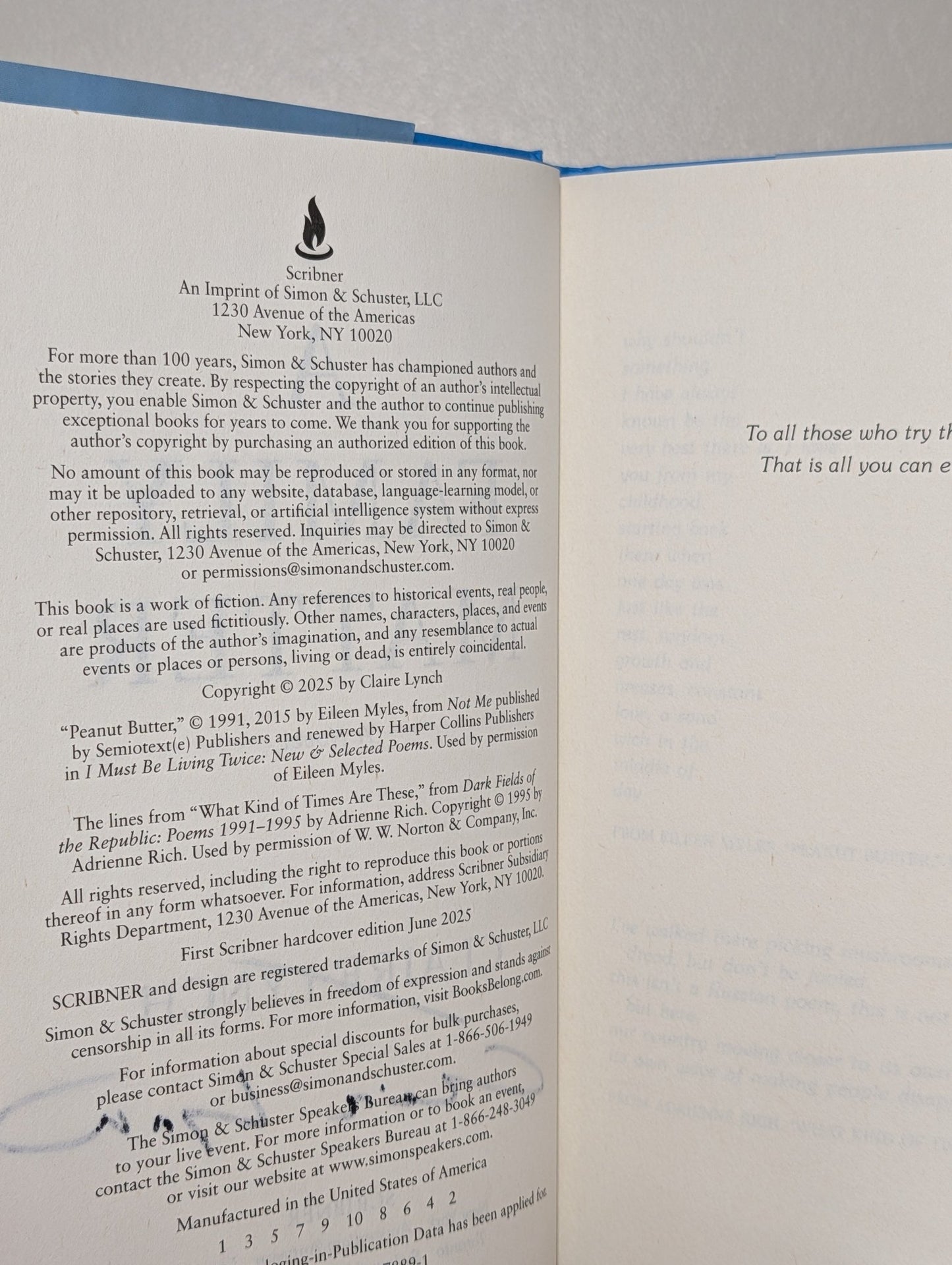 A Family Matter by Claire Lynch (Signed First American Edition) - Fialta Books