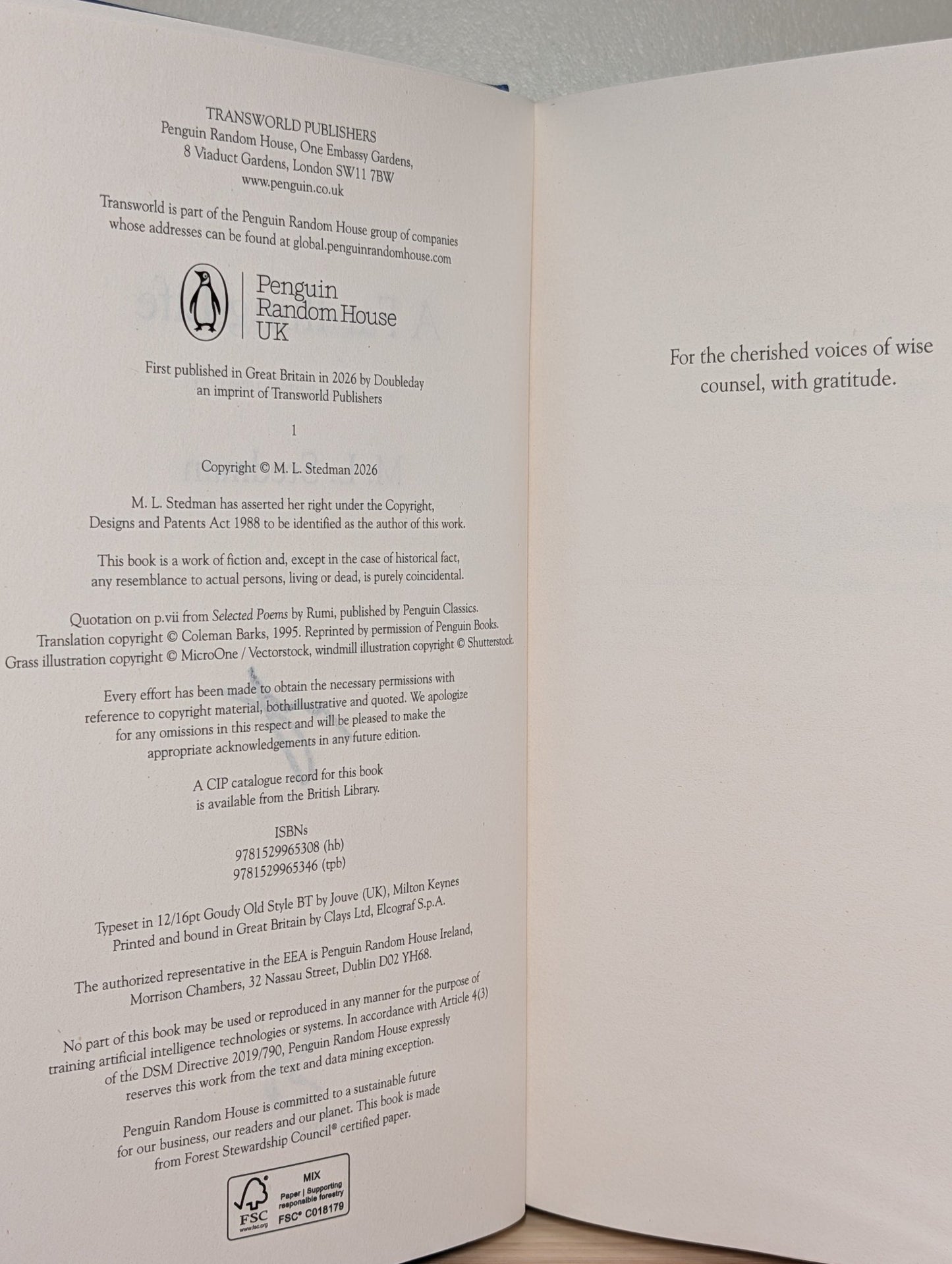 A Far - flung Life by M L Stedman (Signed) - Fialta Books