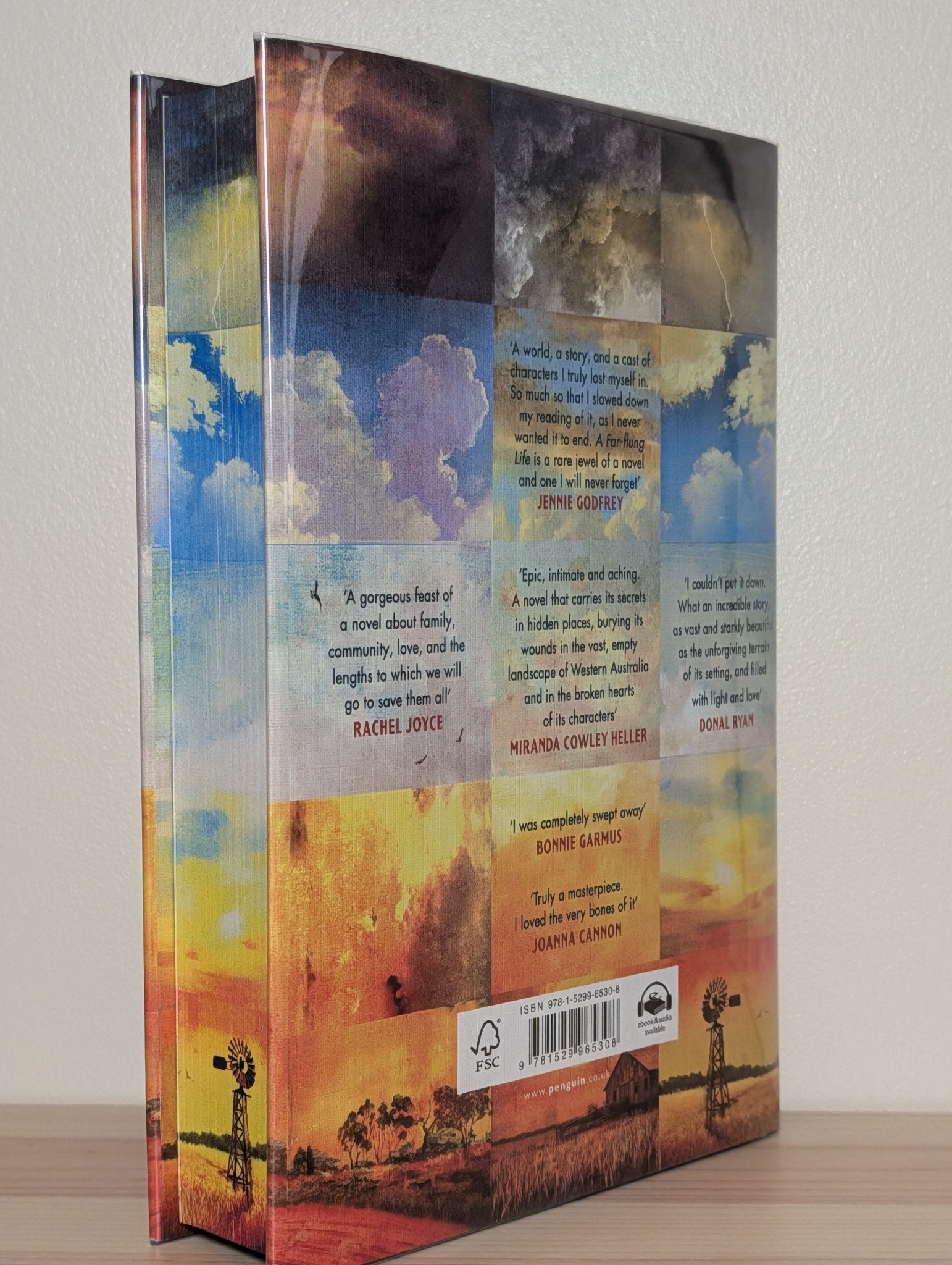 A Far - flung Life by M L Stedman (Signed Numbered First Edition with sprayed edges) - Fialta Books