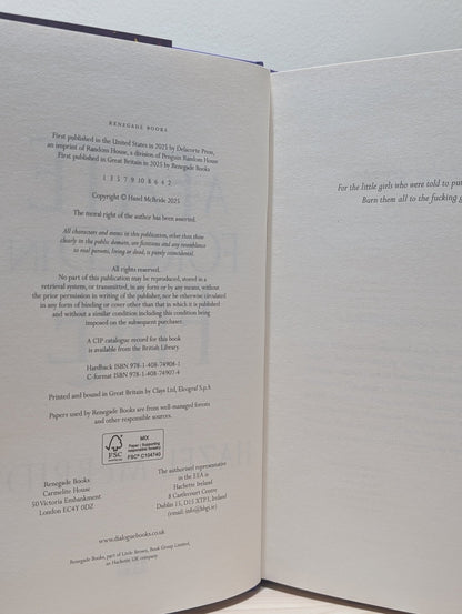 A Fate Forged in Fire by Hazel McBride (Signed First Edition) - Fialta Books